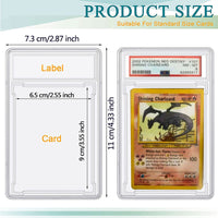 Acrylic Trading Card Grading Slab Display Case – Retro Game Repair Shop