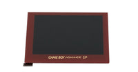 FunnyPlaying Game Boy Advance SP IPS Replacement LCD & Glass Lens Red