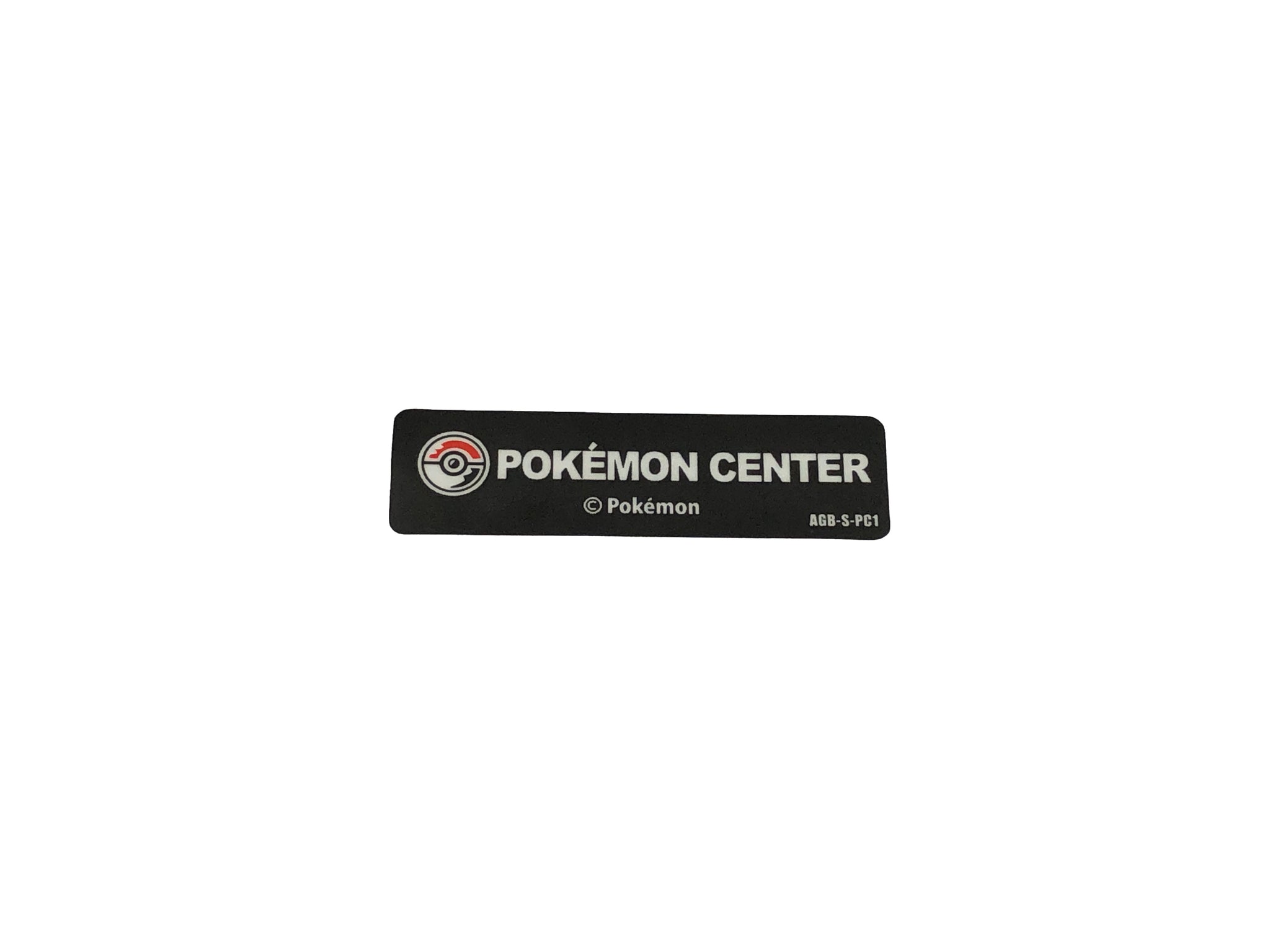 Game Boy Advance PKMN Center Replacement Sticker Label – Retro