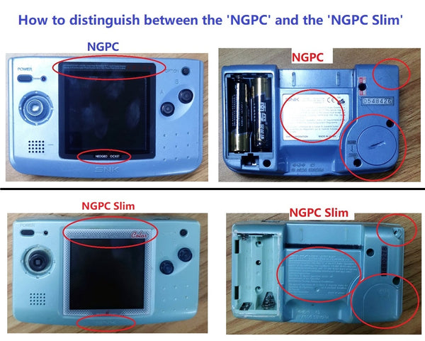 Neo Geo Pocket Color SLIM OSD Q5 IPS Backlight Mod Kit - Hispeedido ...