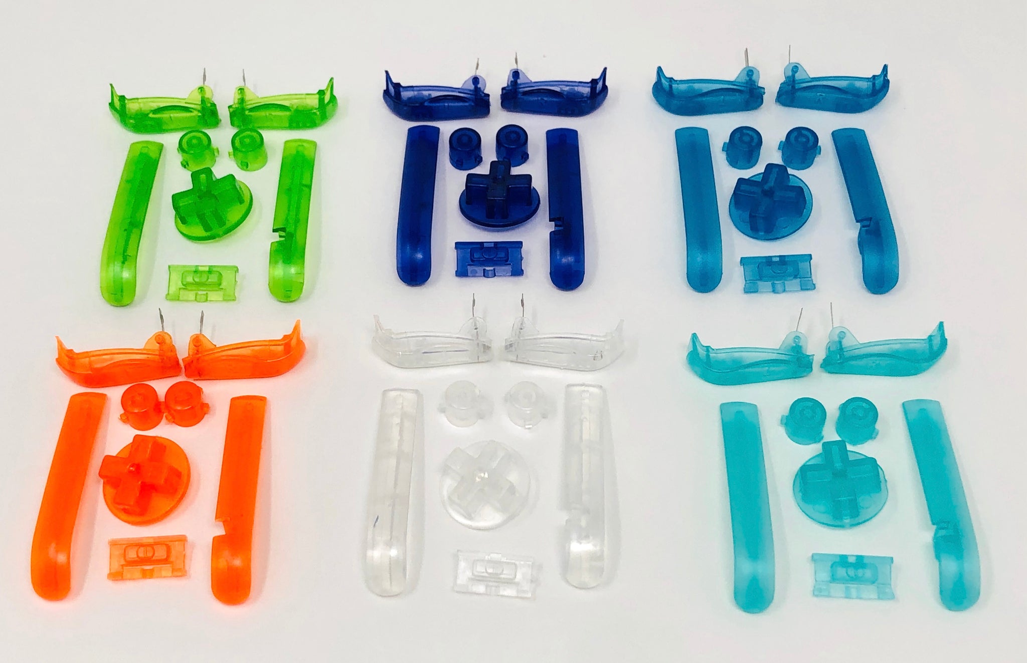 Game Boy Advance Replacement Buttons (Clear) – Retro Game Repair Shop