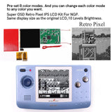 Neo Geo Pocket OSD Q5 Backlight Kit