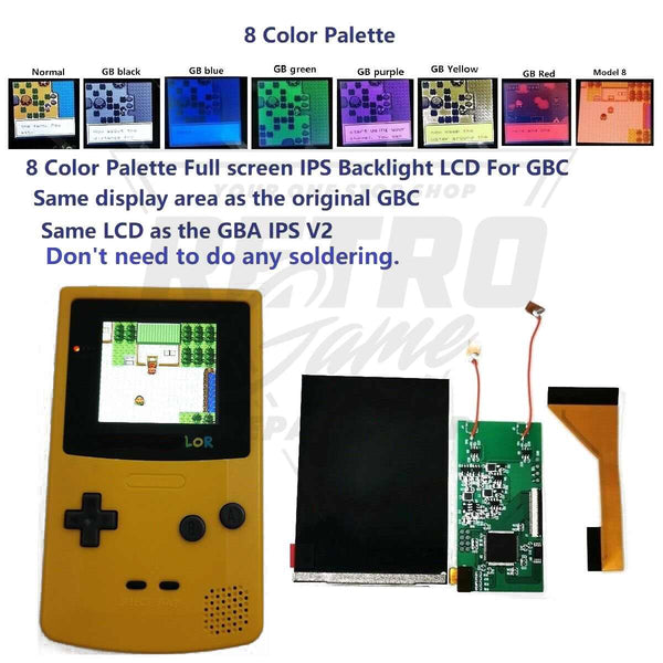 GBC Displays – Retro Game Repair Shop