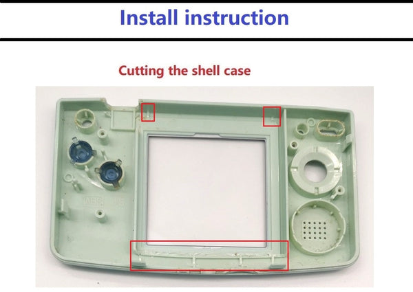 SNK Neo Geo Pocket Color W/ Q5 Osd Xl IPS Lcd Display Screen Upgrade SNK Neo Geo Pocket Color W/ Q5 Osd Xl IPS Lcd Display Screen Upgrade