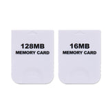 White Memory Card for Nintendo Wii and Gamecube