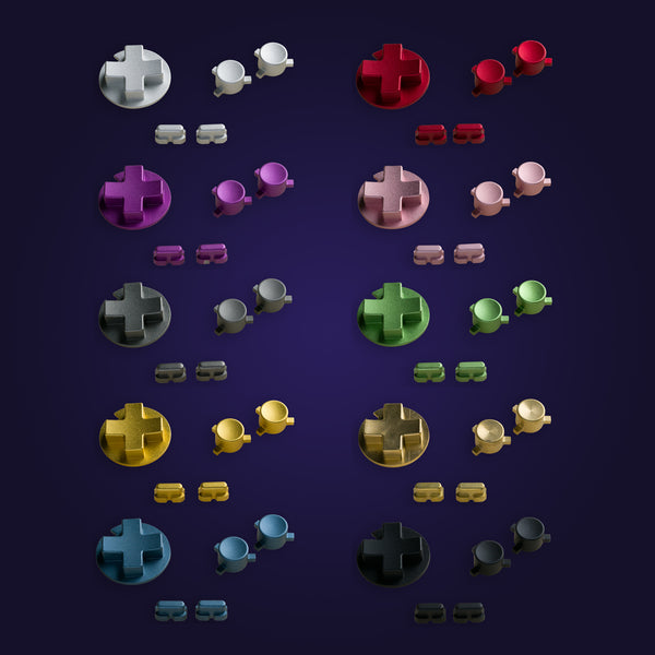 Pulsanti Ricambio Plastica Gameboy Pocket Gbp Croce Direzionale Tasti Joypad - Foto 5