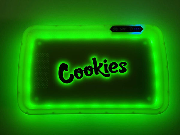Cookies LED Rolling Glow Light Up Tray Rechargeable USB-C Newest Versi ...