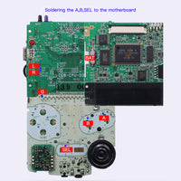Game Boy Color IPS Backlight TV Version HDMI Out Mod