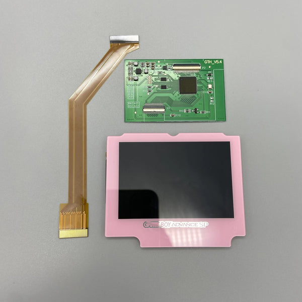 Gameboy Plug In Light GBA SP Game Boy Advance SP Drop In Backlight Kit with Colored Lens Opt ...