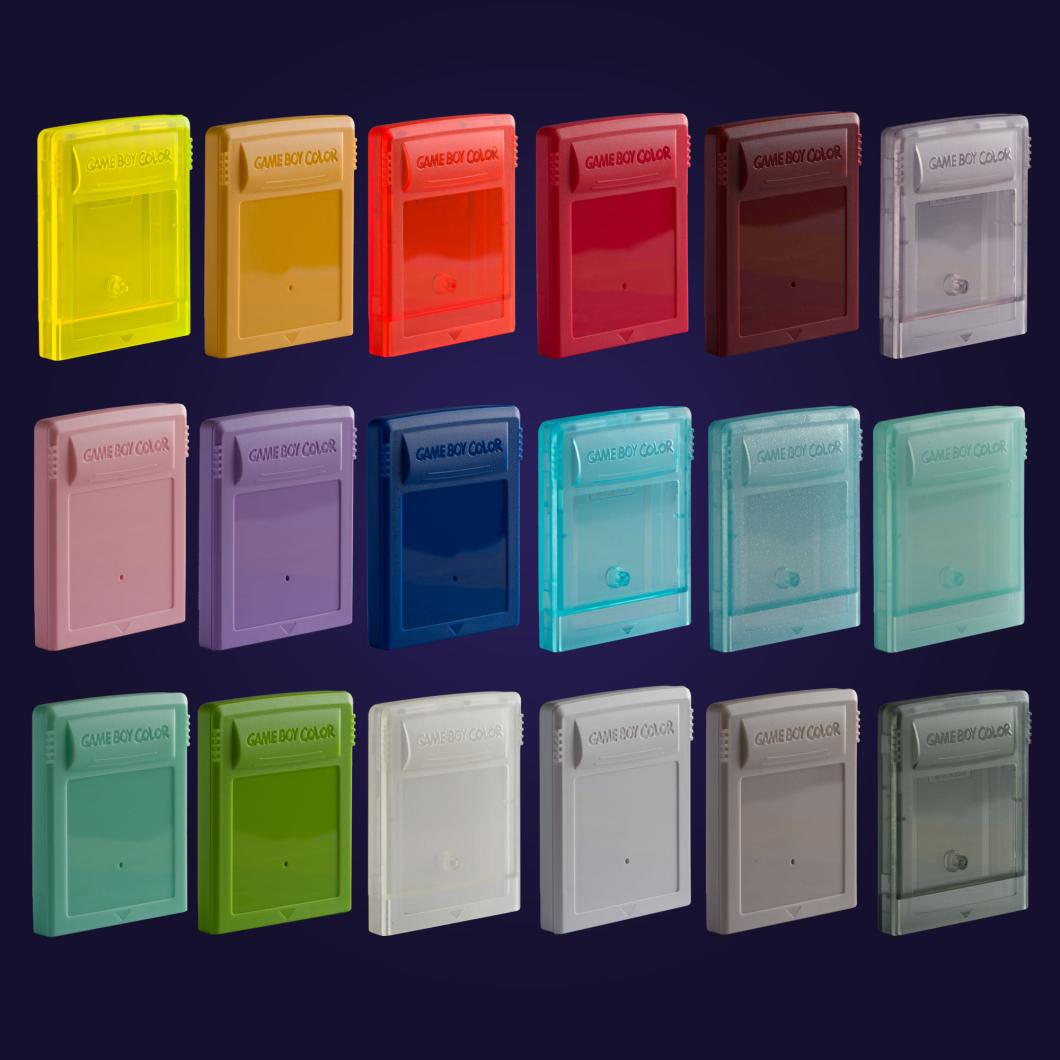 Gameboy Color Cart Game Boy Color High Quality Replacement Game Cartridge Shell – Retro ...