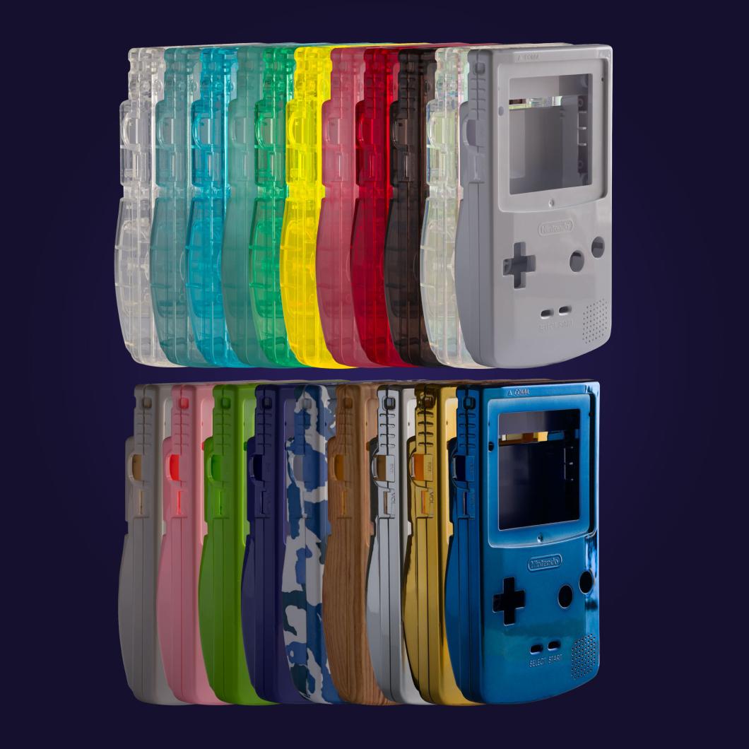 Game Boy Color High Quality Replacement Shell – Retro Game Repair Shop