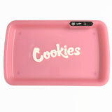 Cookies LED Rolling Glow Light Up Tray Rechargeable USB-C Newest Version Pink