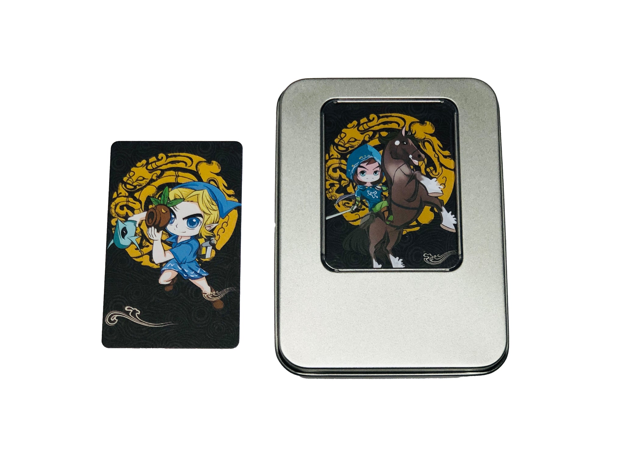 Complete 24 Pieces Zelda with Metal Storage Box Amiibo NFC Card