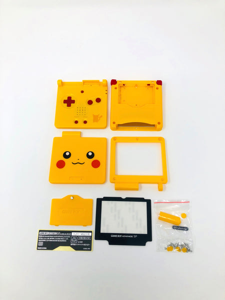 GBA SP Shell Game Boy Advance SP Replacement Housing Shell - Glow In The Dark Clear Blue Nintendo Game Boy Advance SP Red Video Game Consoles - Foto 4