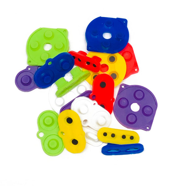 Game Boy Color Silicone Button Pads