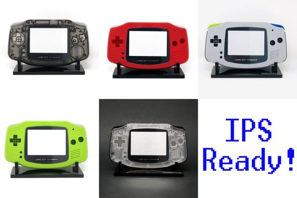 Game Boy Advance IPS Ready Shells – Retro Game Repair Shop