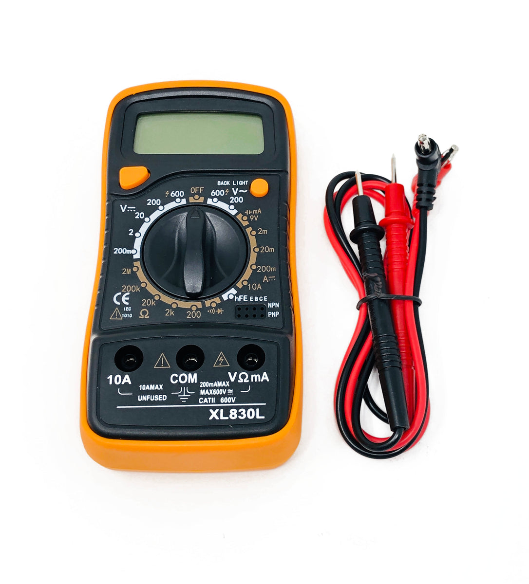 XL830L Multimeters Mini Digital Multimeter Pocket Voltage Tester with ...