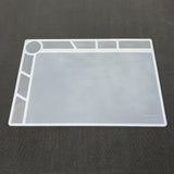 S-120 Transparent Insulation Silicone Soldering Mat Size: 13.3 x 9.0 inch