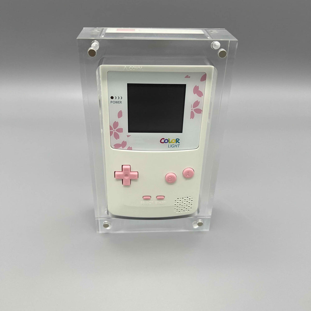 Acrylic Game Case for Game Boy Color Retro Game Repair Shop