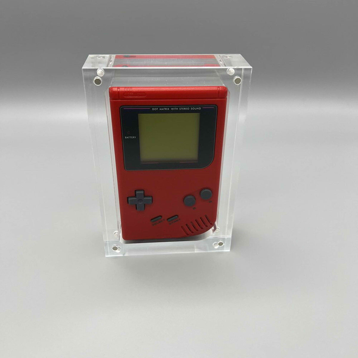 Game Boy DMG Acrylic Magnetic Case – Retro Game Repair Shop