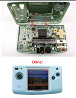 Neo Geo Pocket Color SLIM OSD Q5 IPS Backlight Mod Kit