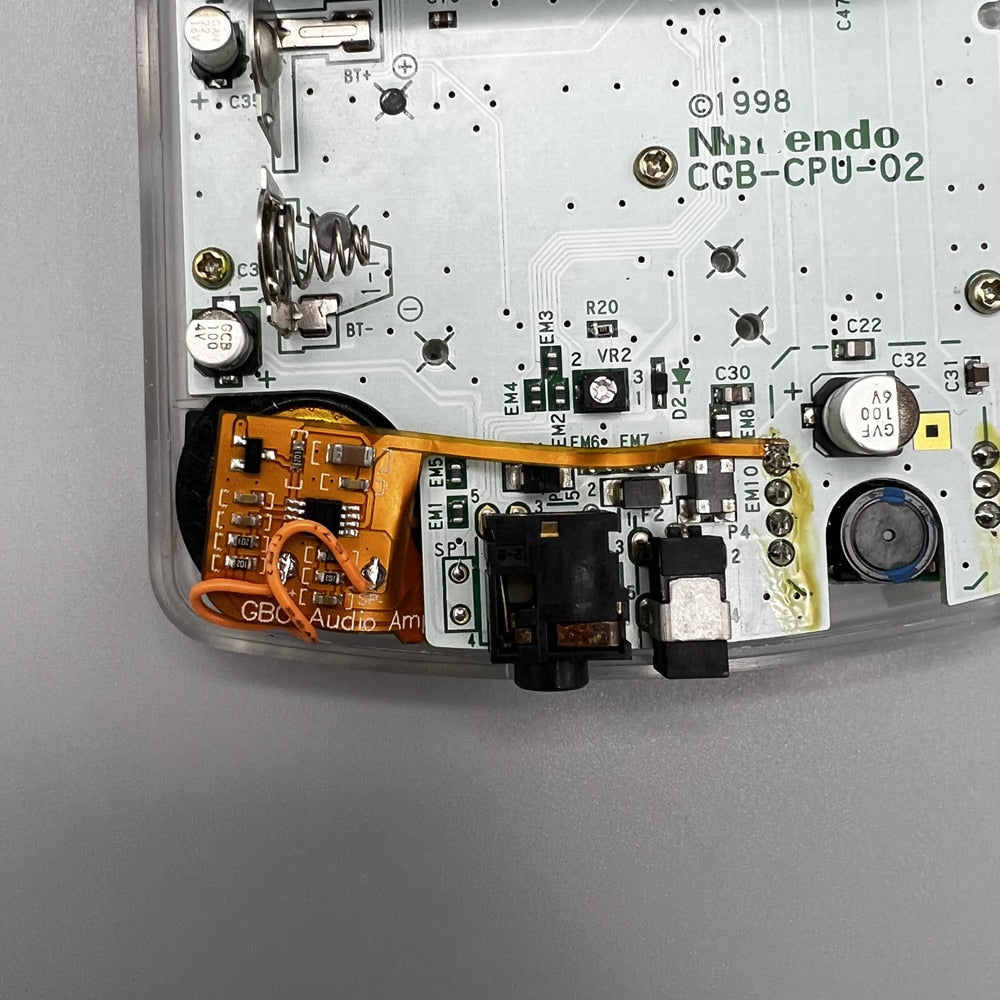 Game Boy Color Audio Amp – Retro Game Repair Shop