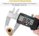 Digital Calipers 0-6 Inches Caliper Measuring Tool - Electronic Micrometer Caliper with Inch/Millimeter Conversion