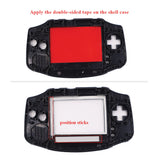 Game Boy Advance IPS Backlight Drop in TV Version AV Out Consolizer with Color Palettes Mod Kit
