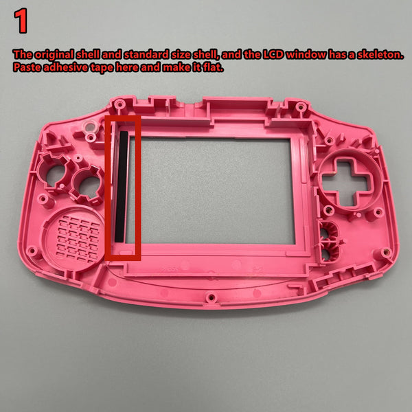Betjene nederdel astronomi GBA Game Boy Advance No Cut IPS Backlight Mod Kit – Retro Game Repair Shop  LLC