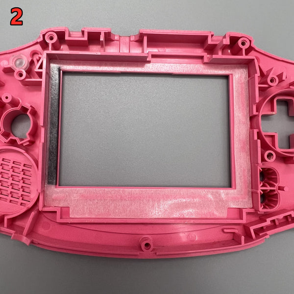 GBA Game Boy Advance No Cut IPS Backlight Mod Kit – Retro Game Repair Shop