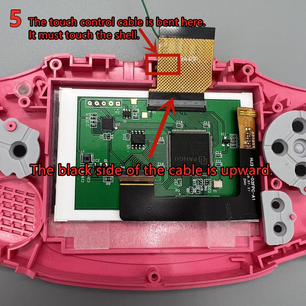 Gameboy Plug In Light GBA Game Boy Advance No Cut IPS Backlight Mod Kit – Retro Game Repair Shop