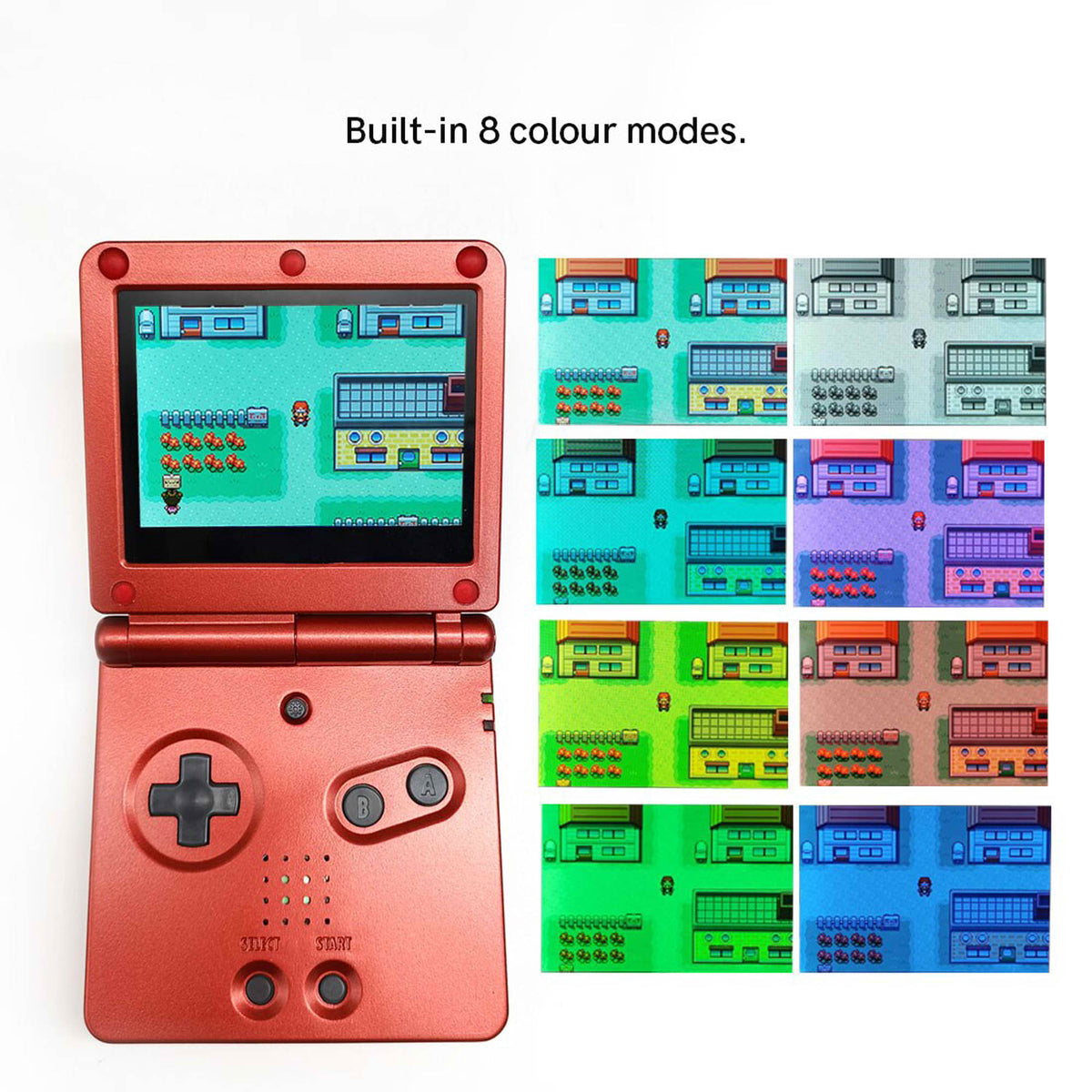 Game Boy Advance SP Drop In 720x480 IPS Backlight with OSD - Hispeedid ...