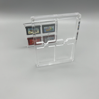 4 Slot Acrylic Magnetic Game Case for GB GBC
